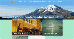 Desktop Screenshot of equatours.com